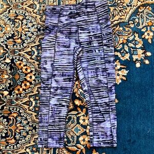 Women’s EUC Lululemon Fast and Free Cropped Leggings Sz 4
